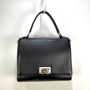 Kate Spade Magnolia Park Laurel Black Leather Handbag Satchel Purse WKRU2231